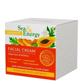 Крем для лица Sea & Energy Facial Day Cream - Papaya & Myrtle