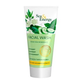 Очищающая пенка Sea & Energy Facial Wash - Myrtle & Cucumber