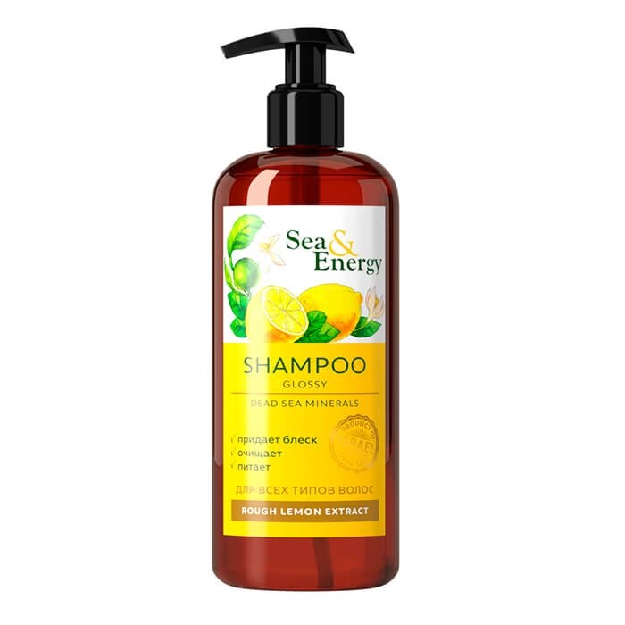 Шампунь для волос Sea & Energy Shampoo Glossy - Rough Lemon