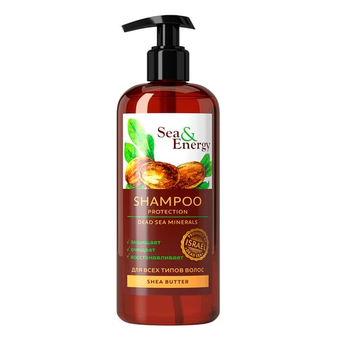 Шампунь для волос Sea & Energy Shampoo Protection - Shea Butter