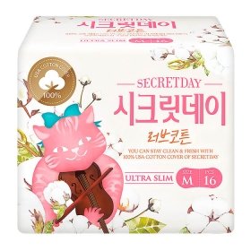 Гигиенические прокладки Secret Day Love Recipe Ultra Slim Medium 24,5 см