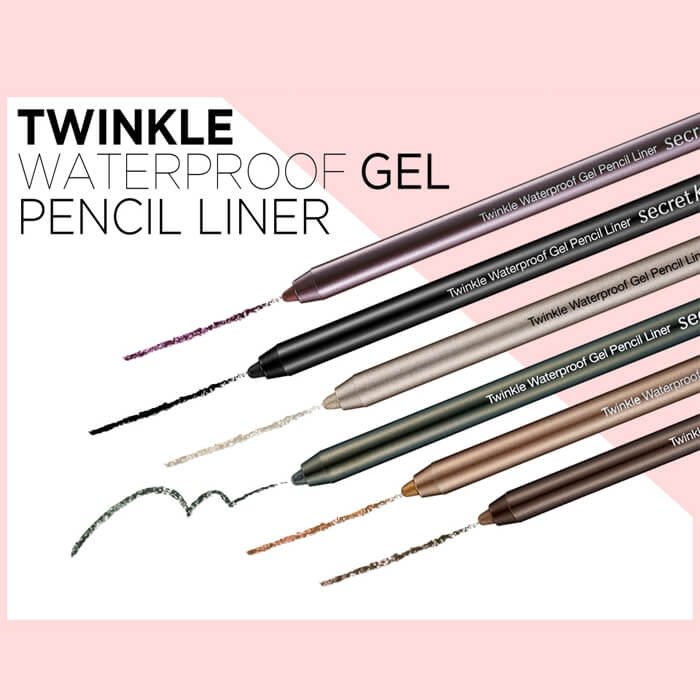 Карандаш для глаз Secret Key Twinkle Waterproof Gel Pencil Liner