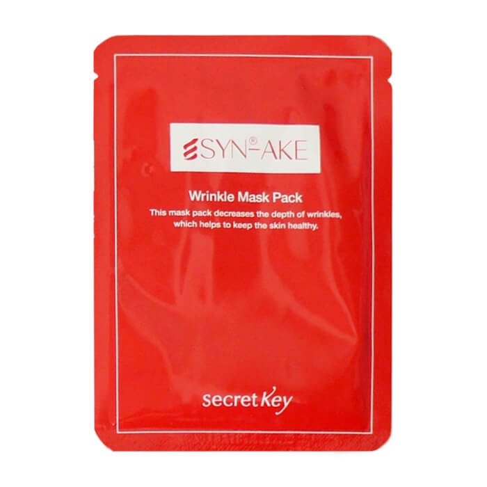 Тканевая маска Secret Key Syn-Ake Wrinkle Mask Pack