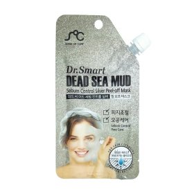 Маска-плёнка Sense of Care Dr.Smart Dead Sea Mud Sebum Control Silver Peel-Off Mask