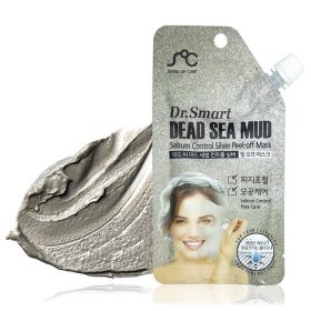 Маска-плёнка Sense of Care Dr.Smart Dead Sea Mud Sebum Control Silver Peel-Off Mask