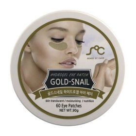 Патчи для глаз Sense of Care Hydrogel Eye Patches Gold Snail