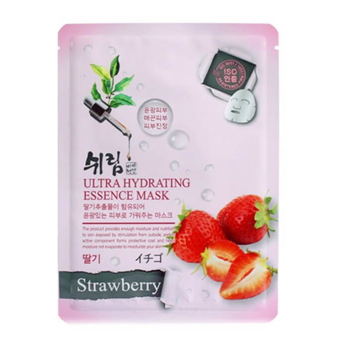 Маска для лица Shelim Hydrating Essence Mask - Strawberry
