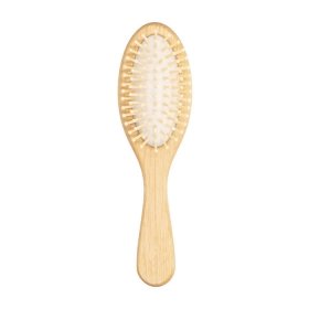 Расчёска массажная для волос SIFO - овальная с деревянными зубчиками