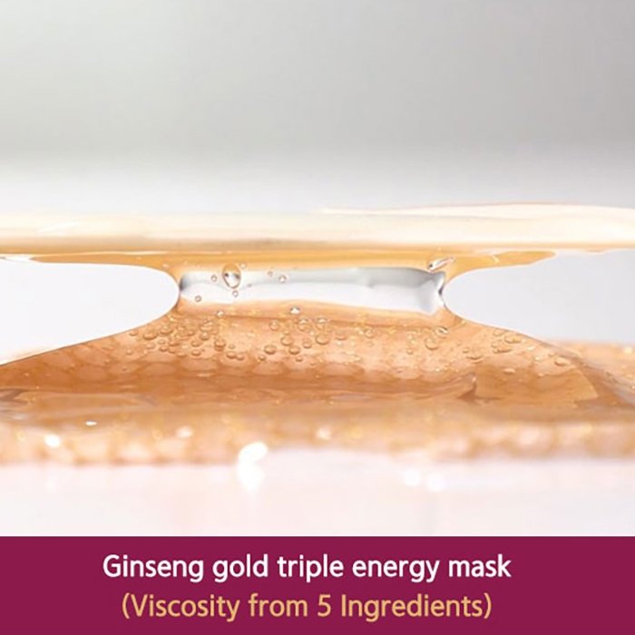 Набор тканевых масок Skin Factory SF23 Ginseng Gold Triple Energy Mask (5 шт.)