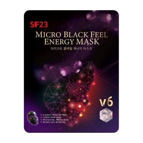 Гальваническая маска Skin Factory SF23 Micro Black Feel Energy Mask
