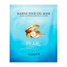 Гидрогелевая маска Skinfood Marine Food Gel Mask - Pearl