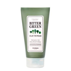 Очищающая пенка Skinfood Bitter Green Clay to Foam