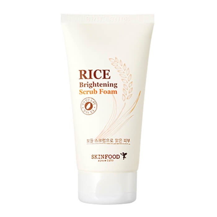 Пенка-скраб для лица Skinfood Rice Brightening Scrub Foam