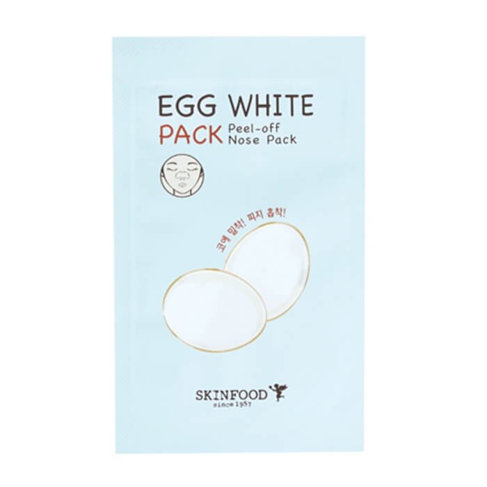 Полоска для носа Skinfood Egg White Peel Off Nose Pack