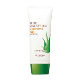 Солнцезащитный крем Skinfood Aloe Watery Sun Waterproof