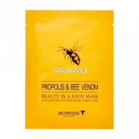 Тканевая маска Skinfood Beauty In A Food Mask Sheet Propolis & Bee Venom