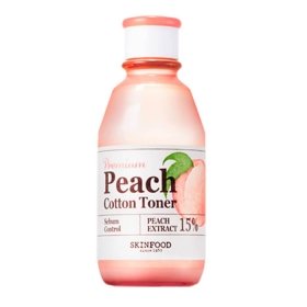 Тонер для лица Skinfood Premium Peach Cotton Toner