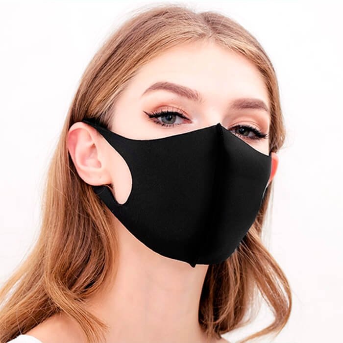 Повязка для лица спортивная SkyGoods Black