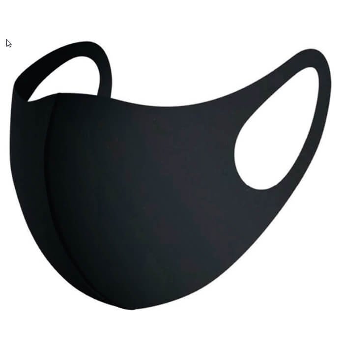 Повязка для лица спортивная SkyGoods Black