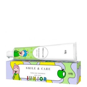 Детская зубная паста Smile Care Funny Kids Toothpaste - Apple