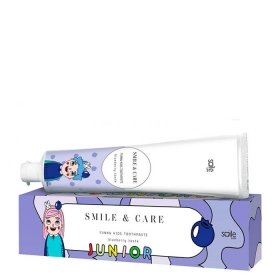 Детская зубная паста Smile Care Funny Kids Toothpaste - Blueberry