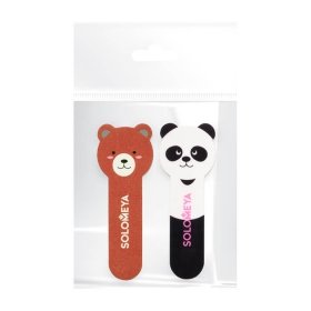 Набор пилок для ногтей Solomeya Little Bear Nail File 180/220 & Little Panda Shiner #400/3000