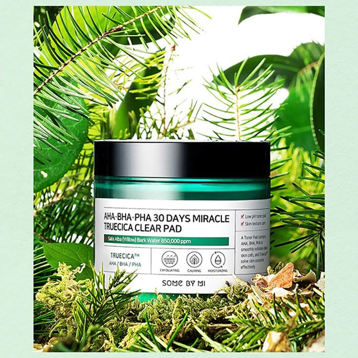 Очищающие диски для лица Some By Mi AHA-BHA-PHA 30 Days Miracle Truecica Clear Pad