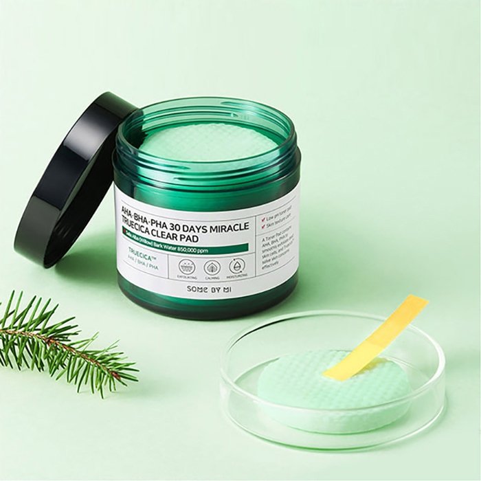 Очищающие диски для лица Some By Mi AHA-BHA-PHA 30 Days Miracle Truecica Clear Pad