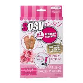 Носочки для педикюра SOSU Rose Foot Peeling Pack
