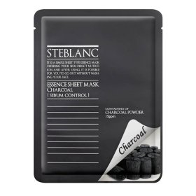 Маска для лица Steblanc Essence Sheet Mask - Charcoal