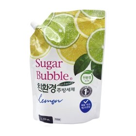 Средство для мытья посуды Sugar Bubble Lemon (рефилл 1200 мл)