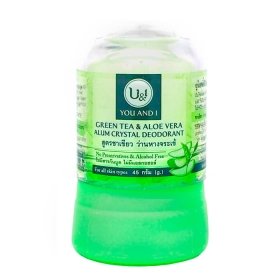 Дезодорант кристалл You & I Alum Crystal Deodorant - Green Tea & Aloe Vera