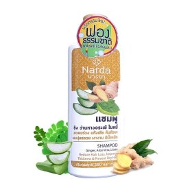 Шампунь для волос Narda Shampoo - Ginger, Aloe Vera, Litsea