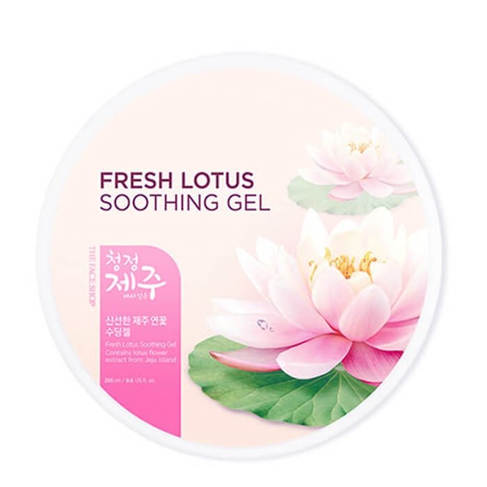 Гель с лотосом The Face Shop Fresh Lotus Soothing Gel