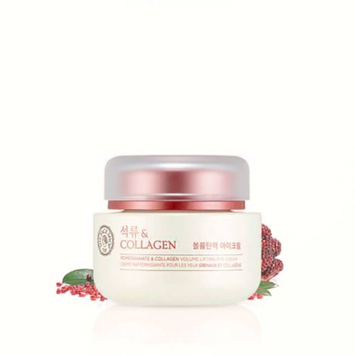 Крем для век The Face Shop Pomegranate & Collagen Volume Lifting Eye Cream