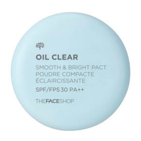 Матирующая пудра The Face Shop Oil Clear Smooth & Bright Pact