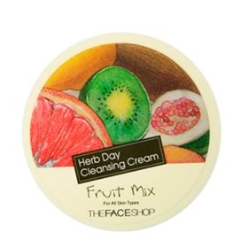 Очищающий крем The Face Shop Herb Day Cleansing Cream Fruit Mix
