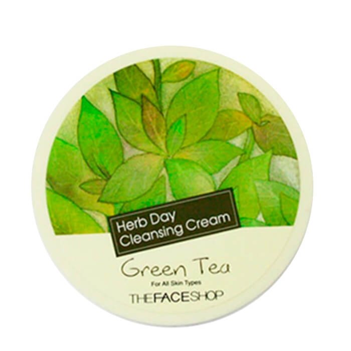 Очищающий крем The Face Shop Herb Day Cleansing Cream Mugwort