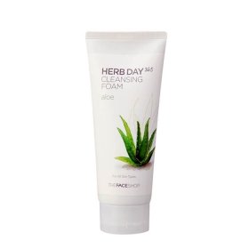 Пенка для умывания The Face Shop Herb Day 365 Aloe Cleansing Foam