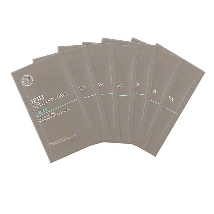 Пластырь для носа The Face Shop Jeju Volcanic Lava Aloe Nose Strip (7 шт.)