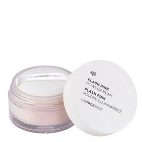 Рассыпчатая пудра The Face Shop Flash Pink Powder Beam