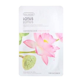 Тканевая маска The Face Shop Real Nature Lotus Face Mask