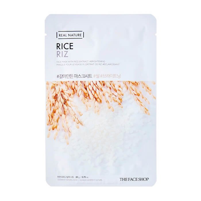 Тканевая маска The Face Shop Real Nature Rice Face Mask