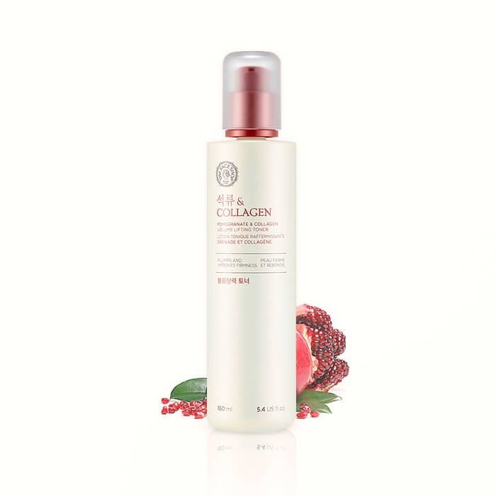 Тонер для лица The Face Shop Pomegranate & Collagen Volume Lifting Toner