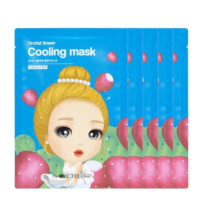 Тканевая маска The Orchid Skin Orchid Flower Cooling Mask (10 шт.)