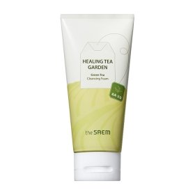 Пенка для умывания The Saem Healing Tea Garden Green Tea Cleansing Foam