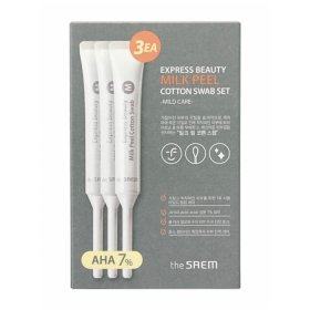 Экспресс пилинг The Saem Express Beauty Milk Peel Cotton Swab Set