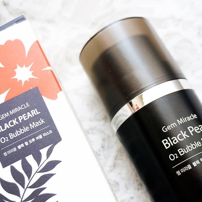 Кислородная маска The Saem Gem Miracle Black Pearl O2 Bubble Mask