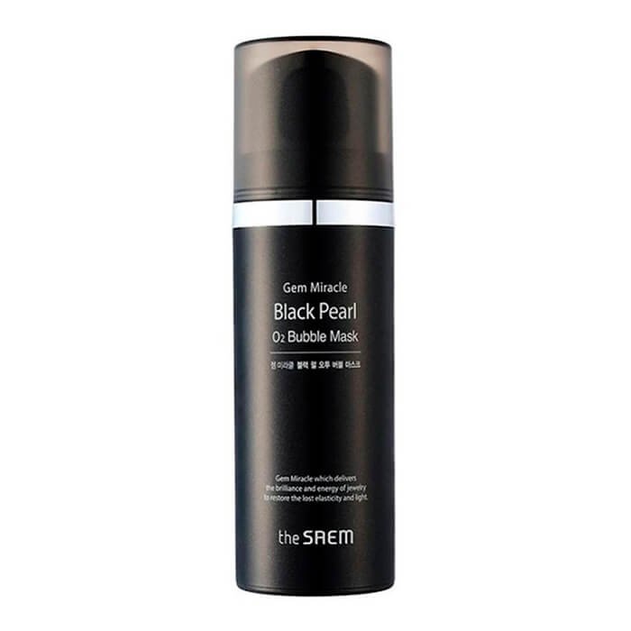 Кислородная маска The Saem Gem Miracle Black Pearl O2 Bubble Mask