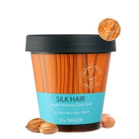 Маска для волос The Saem Silk Hair Argan Intense Care Pack